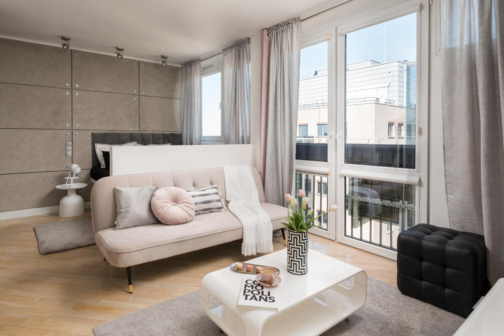 Air-Conditioned Premium Loft Warsaw Skyline Only 900 M To Central Station Ngoại thất bức ảnh